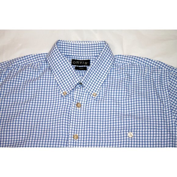 Orvis Trim Fit Mens Long Sleeve Button Down Shirt Size XL - Picture 4 of 8